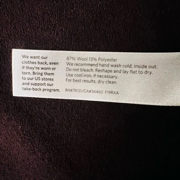 EILEEN FISHER LONG PLUM OPEN SWEATER DUSTER SIZE SMALL - Picture 8 of 8